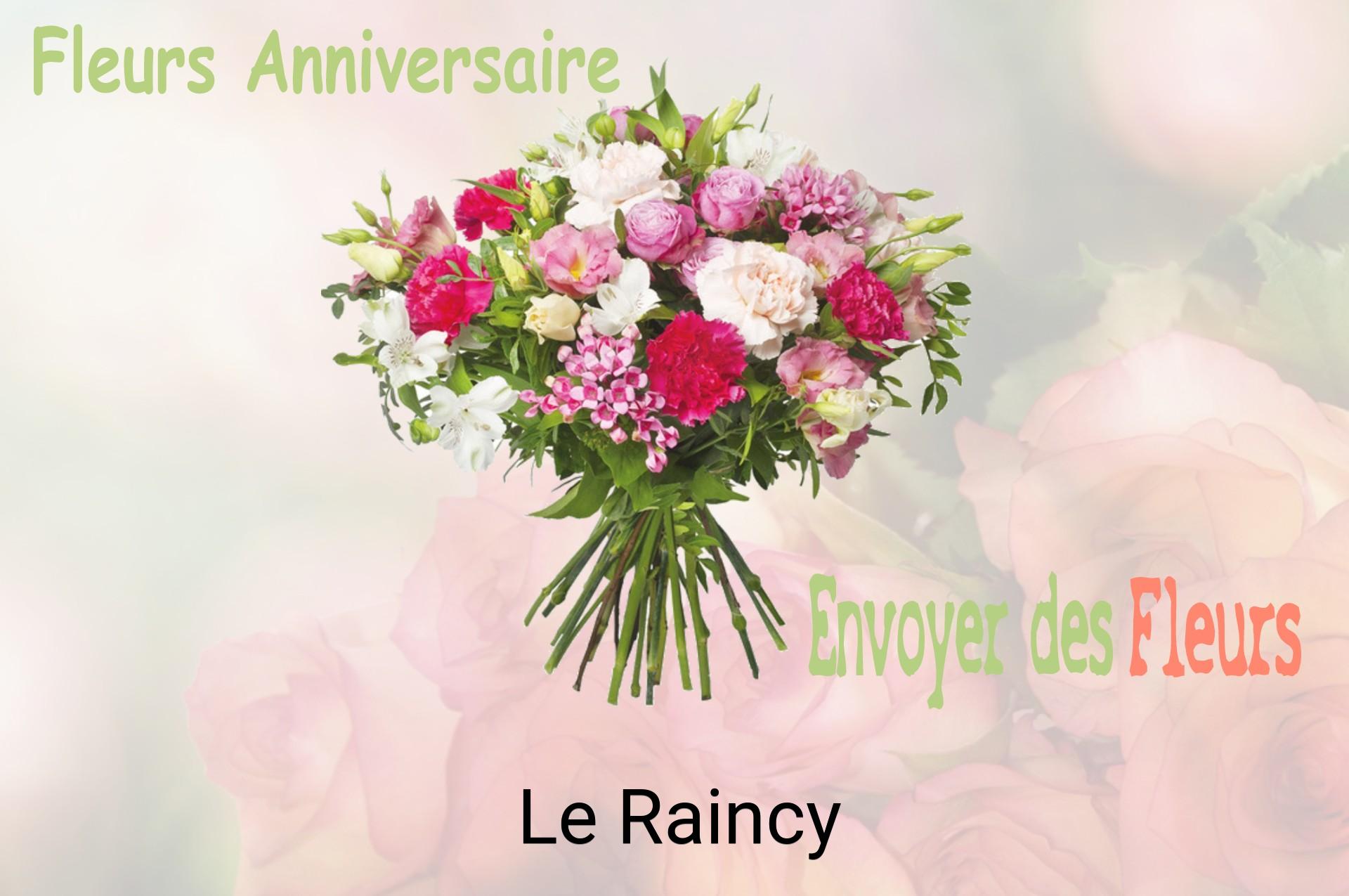 Bouquet de fleurs d’anniversaire livré à Le Raincy